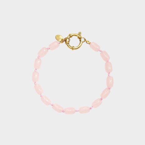 Armband tube slot roze