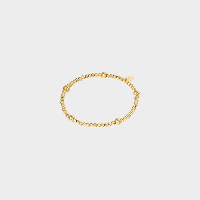Armband goud staal solo