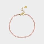 Armband Zirconia pink