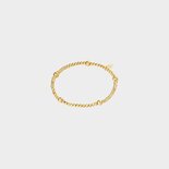 Armband goud staal solo