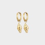 Oorbellen creool staal ijsje