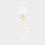 Telefoonkoord hart wit