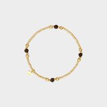 Armband bol crystal bordeaux