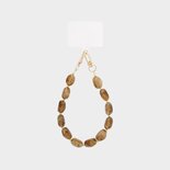 Telefoonkoord steen bruin