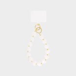 Telefoonkoord hart beige