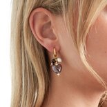 Oorbellen hart mintgroen