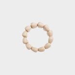Armband hart kraal zand
