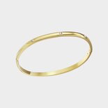 Armband bangle wit