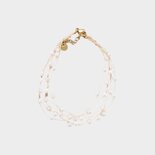 Armband gevlochten parels