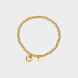 Armband hart bol S