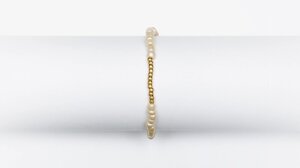 Armband rocaille beige Armband rocaille beige