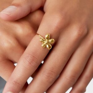 Ring staal bloem Ring staal bloem