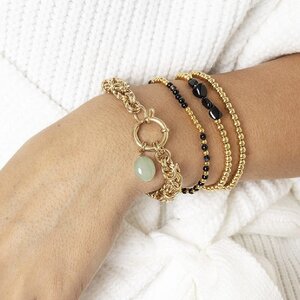 Armband staal bol M Armband staal bol M