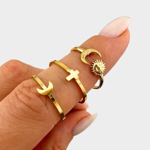 Ring staal kruis Ring staal kruis