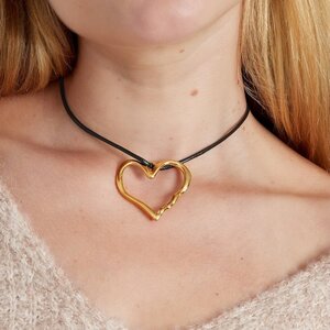 Ketting hart zwart