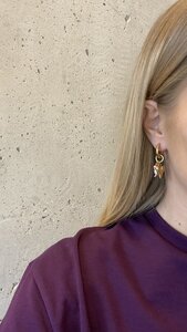 Oorbellen creool hart zomer