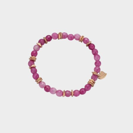 Armband schelp paars