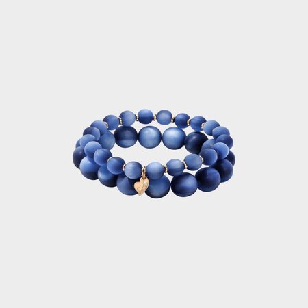 Armband set resin blauw