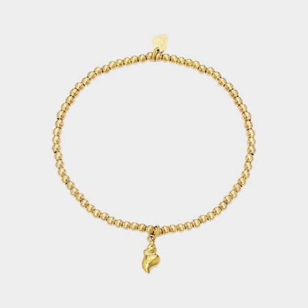 Armband staal schelp