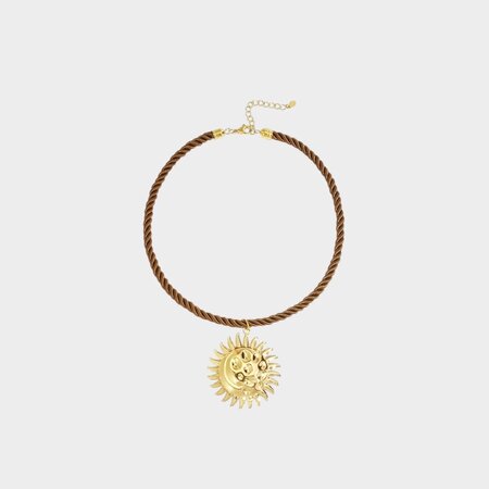 Ketting touw zon bruin