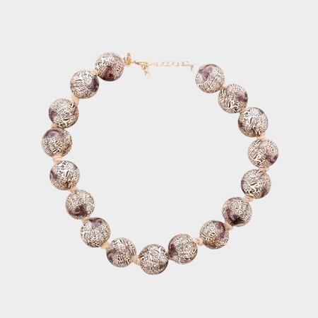 Ketting kraal print nature