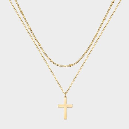 Ketting dubbel kruis