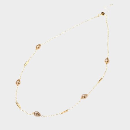 Ketting lang parel zand