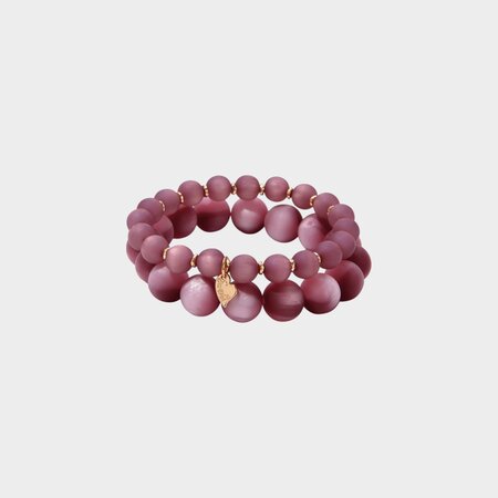 Armband set resin oudroze
