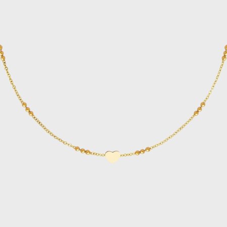 Ketting hart kraal trio