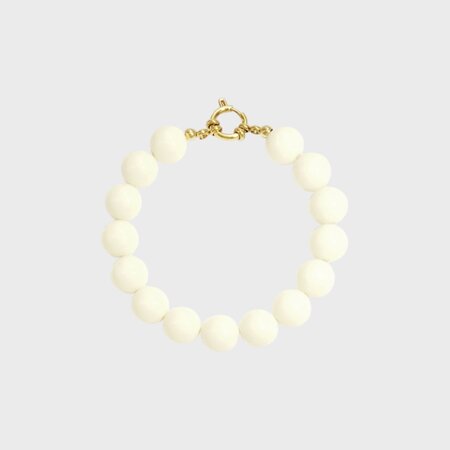 Armband kraal slot ivoor