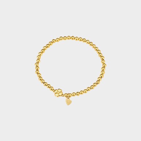 Armband kraal bol bloem