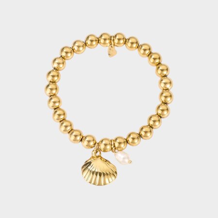 Armband schelp parel