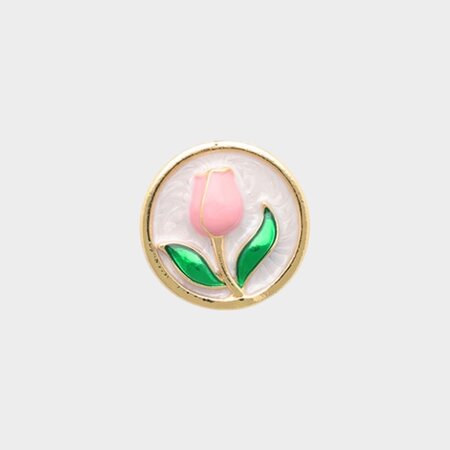Pin tulp roze