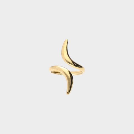 Ring goud organisch