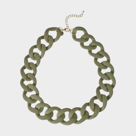 Ketting schakel mat olijf