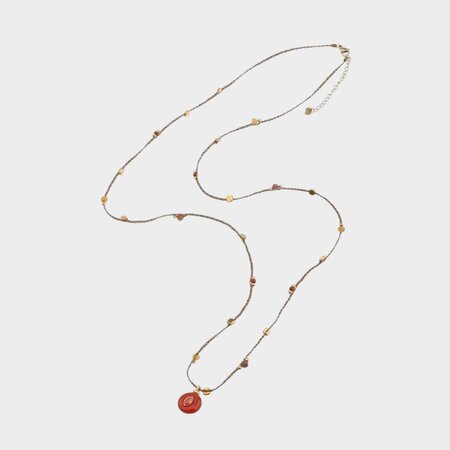 Ketting draad bruin