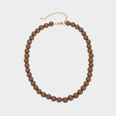 Ketting kraal bruin