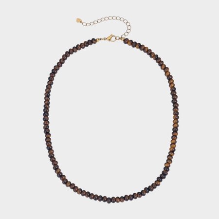 Ketting kraal melee bruin