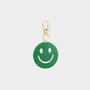 Sleutelhanger smiley groen