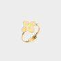 Ring klaver goud