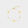 Armband hart wit