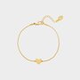 Armband staal hartje