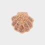 Broche schelp roze