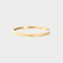 Armband bangle staal hart