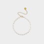 Armband staal parel