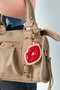 Telefoonhanger lippen rood
