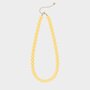 Ketting kralen geel