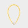 Ketting kraal slot geel
