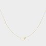 Ketting duo hart staal