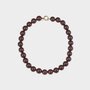 Ketting bol slot bruin